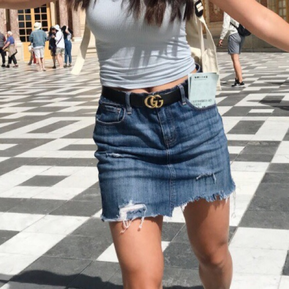 GAP denim skirt